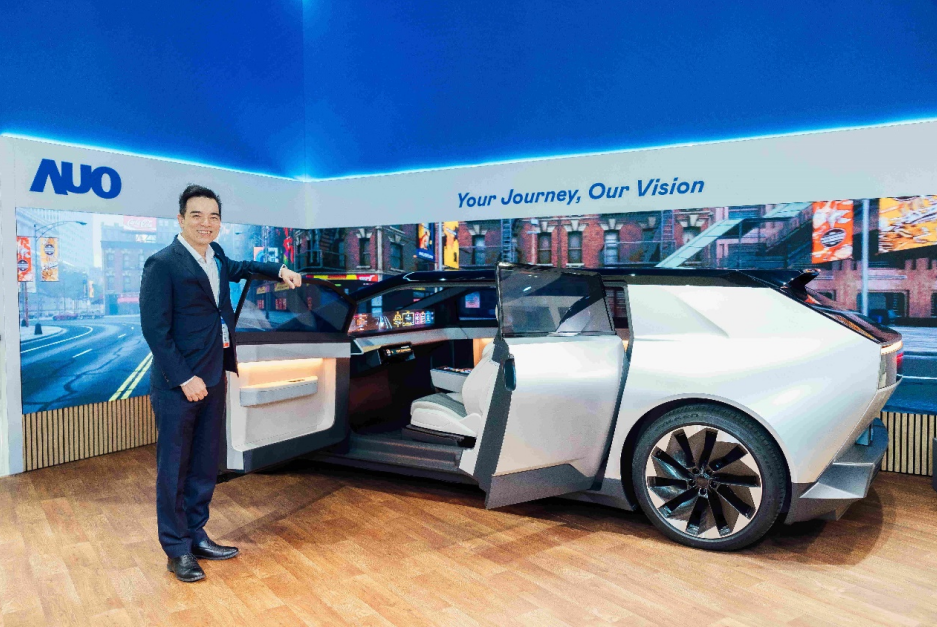 AUO CES 2025 exhibition area exciting unpacking- Smart Cockpit 2025 rides in Las Vegas and sets off a whirlwind of smart travel